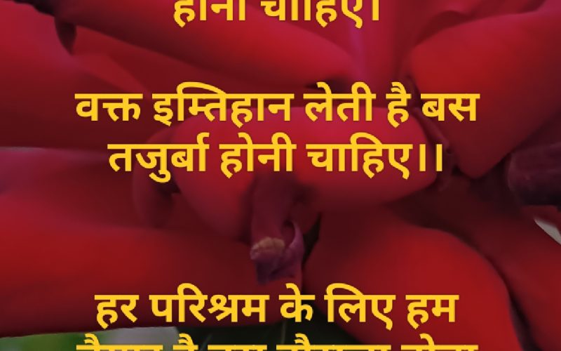 हौसला चाहिए